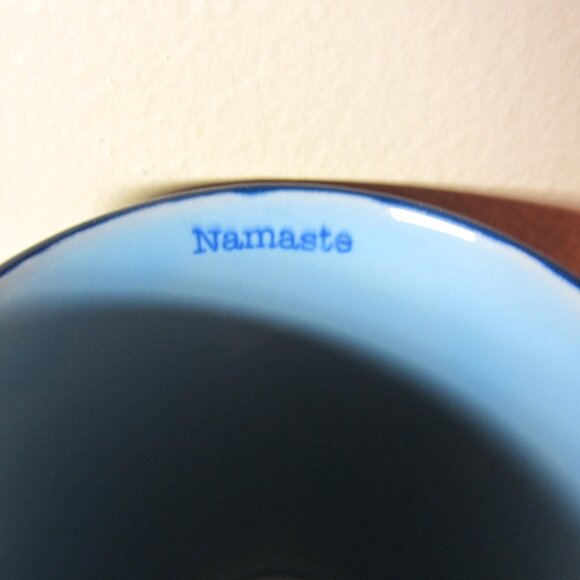 18 oz spectrum designs lotus flower namaste mug (W4431) - Picture 6 of 9